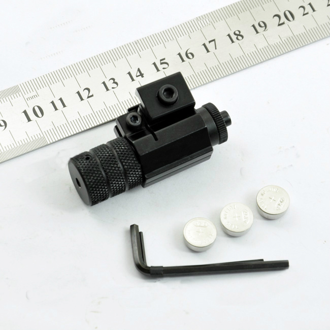 Tactical Micro Red Laser Pointer for 20mm Picatinny Rail